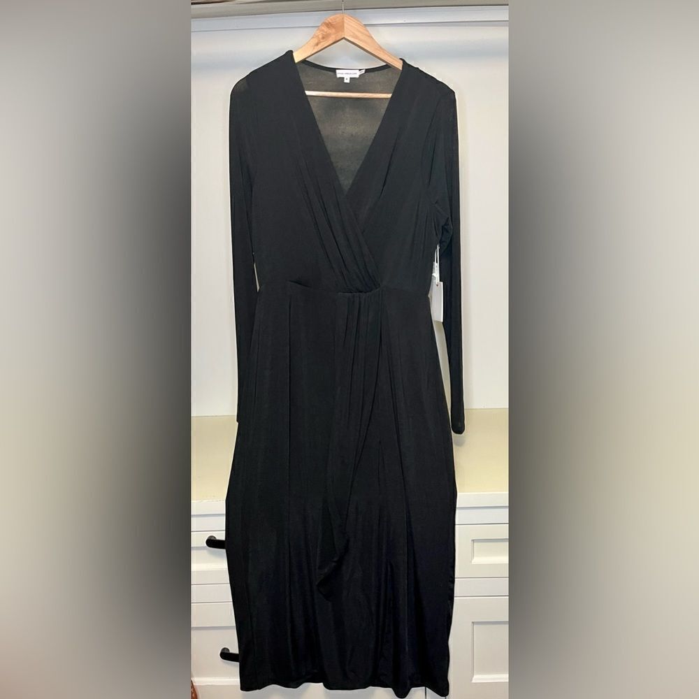 NWT Good American Crossover Dress - Size XL (4 in Good American sizes ) - Picture 4 of 7